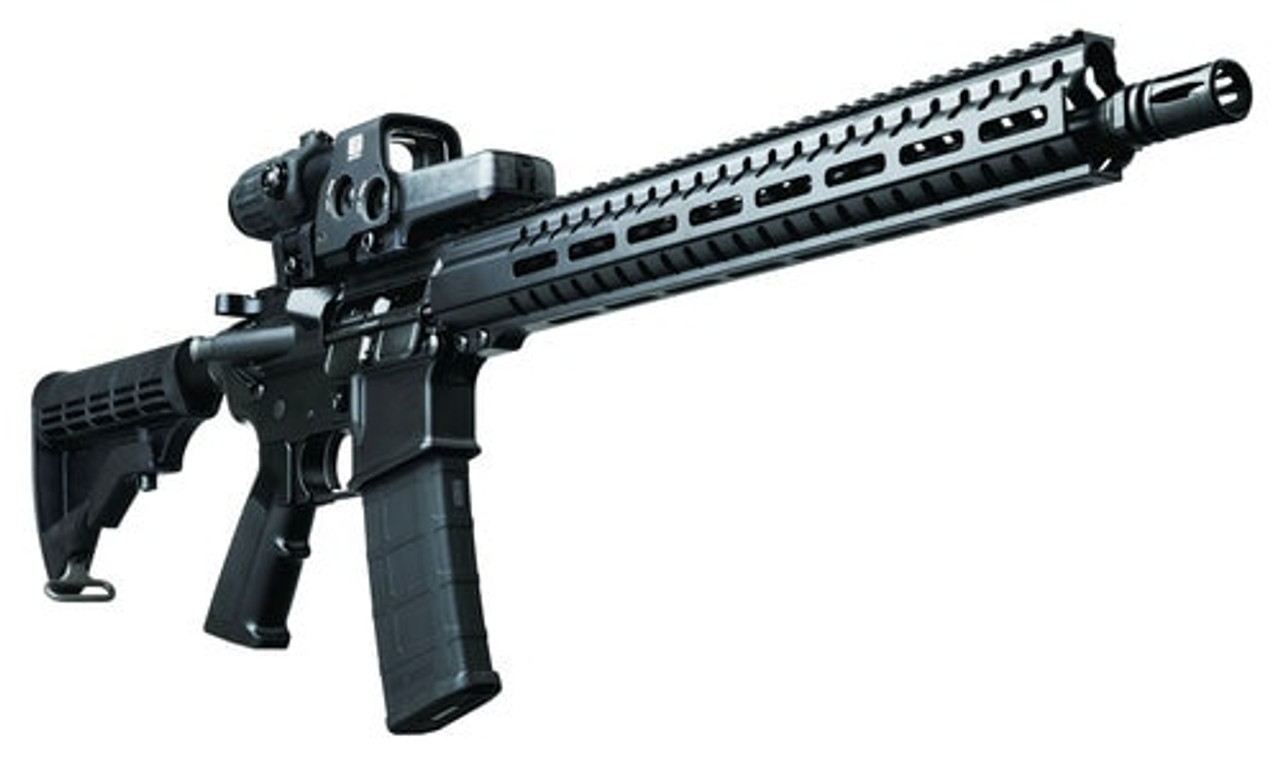 CMMG Resolute 100, Semi-automatic, AR, 458 SOCOM, 16.1" Threaded Barrel, SV Brake, Threaded 5/8-32, Black Color, Anodized Finish, RML15 M-Lok Handguard, A2 Grip, M4 Collapsible Stock, 10Rd, CMMG-modified Lancer Magazine CMMG Resolute 100, Semi-automatic, AR, 458 SOCOM, 16.1" Threaded Barrel, SV Brake, Threaded 5/8-32, Black Color, Anodized Finish, RML15 M-Lok Handguard, A2 Grip, M4 Collapsible Stock, 10Rd, CMMG-modified Lancer Magazine