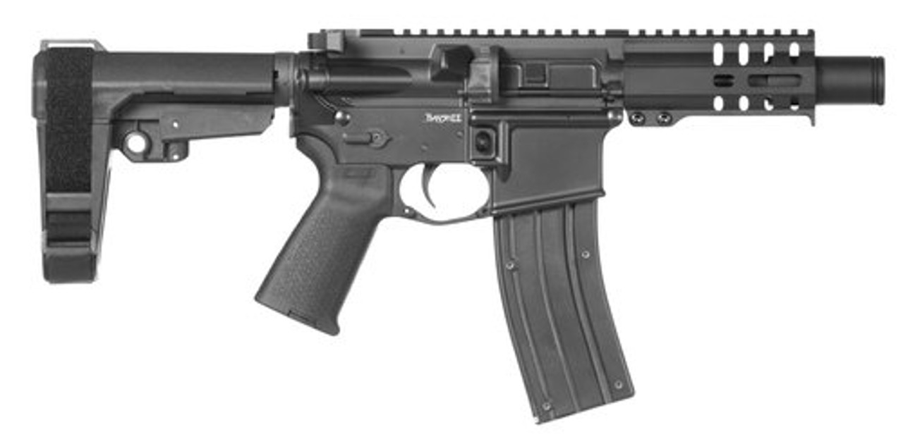 CMMG Banshee 300 MK4, .22 LR, 4.5", 25rd, KAK Flash Can, Black CMMG Banshee 300 MK4, .22 LR, 4.5", 25rd, KAK Flash Can, Black