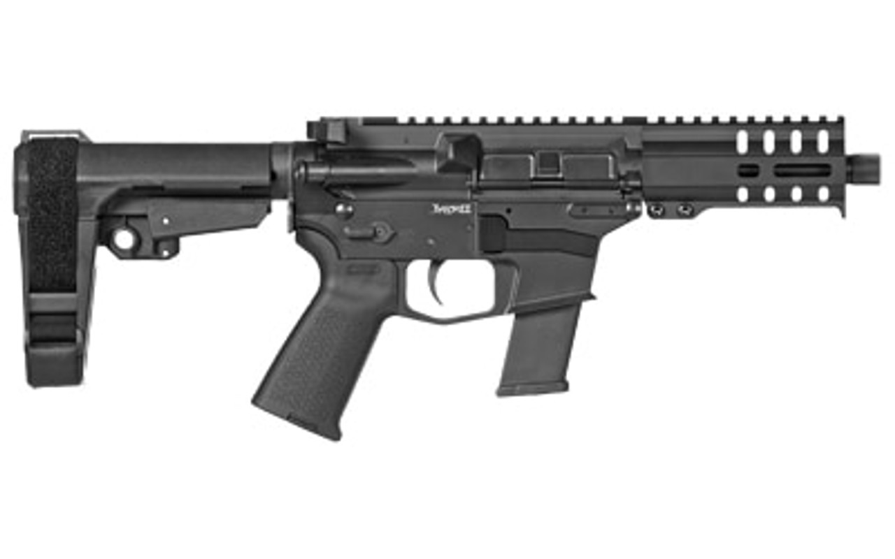 CMMG Banshee 300 MKGS AR-15 Pistol 45 ACP, 5" Barrel, Polymer Black Cerakote/Black Nitride, 13rd CMMG Banshee 300 MKGS AR-15 Pistol 45 ACP, 5" Barrel, Polymer Black Cerakote/Black Nitride, 13rd