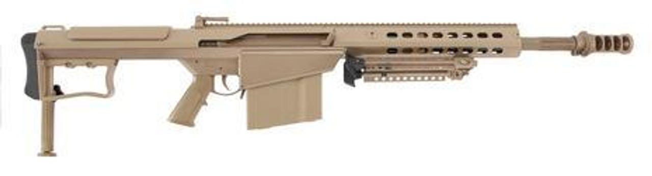 Barrett M107A1 CQ .50 BMG 20", Supressor-Ready Muzzle Brake, Flat Dark Earth, 10 Rnd Barrett M107A1 CQ .50 BMG 20", Supressor-Ready Muzzle Brake, Flat Dark Earth, 10 Rnd