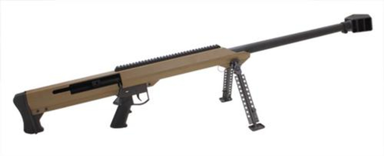 Barrett, 99A1, Bolt Action, 50BMG, 32" Heavy Barrel, Flat Dark Earth, Bi-Podynthetic Barrett, 99A1, Bolt Action, 50BMG, 32" Heavy Barrel, Flat Dark Earth, Bi-Podynthetic