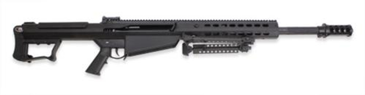 Barrett M107A1 .50 BMG 20" Chrome Lined Barrel Suppressor-Ready Muzzle Brake Black Ceracote Finish 10 Rd Mag Barrett M107A1 .50 BMG 20" Chrome Lined Barrel Suppressor-Ready Muzzle Brake Black Ceracote Finish 10 Rd Mag