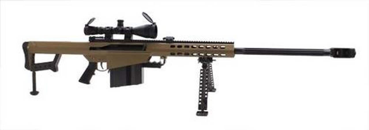 Barrett Model 82A1 29" Dark Earth, Leupold Scope Barrett Model 82A1 29" Dark Earth, Leupold Scope