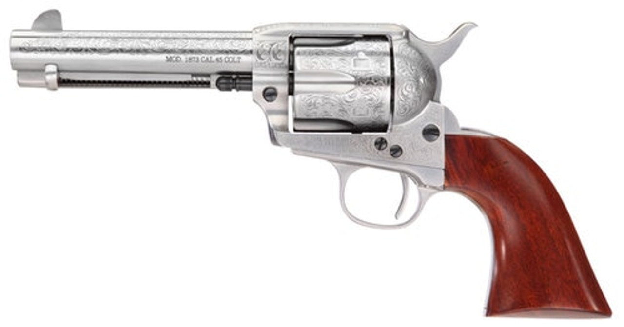 Taylors 1873 Cattleman Floral White 45 LC, 4.75" Barrel Taylors 1873 Cattleman Floral White 45 LC, 4.75" Barrel