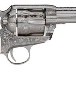 Taylors Outlaw Legacy Nickle Engraved 357 Mag, 4.75" Barrel