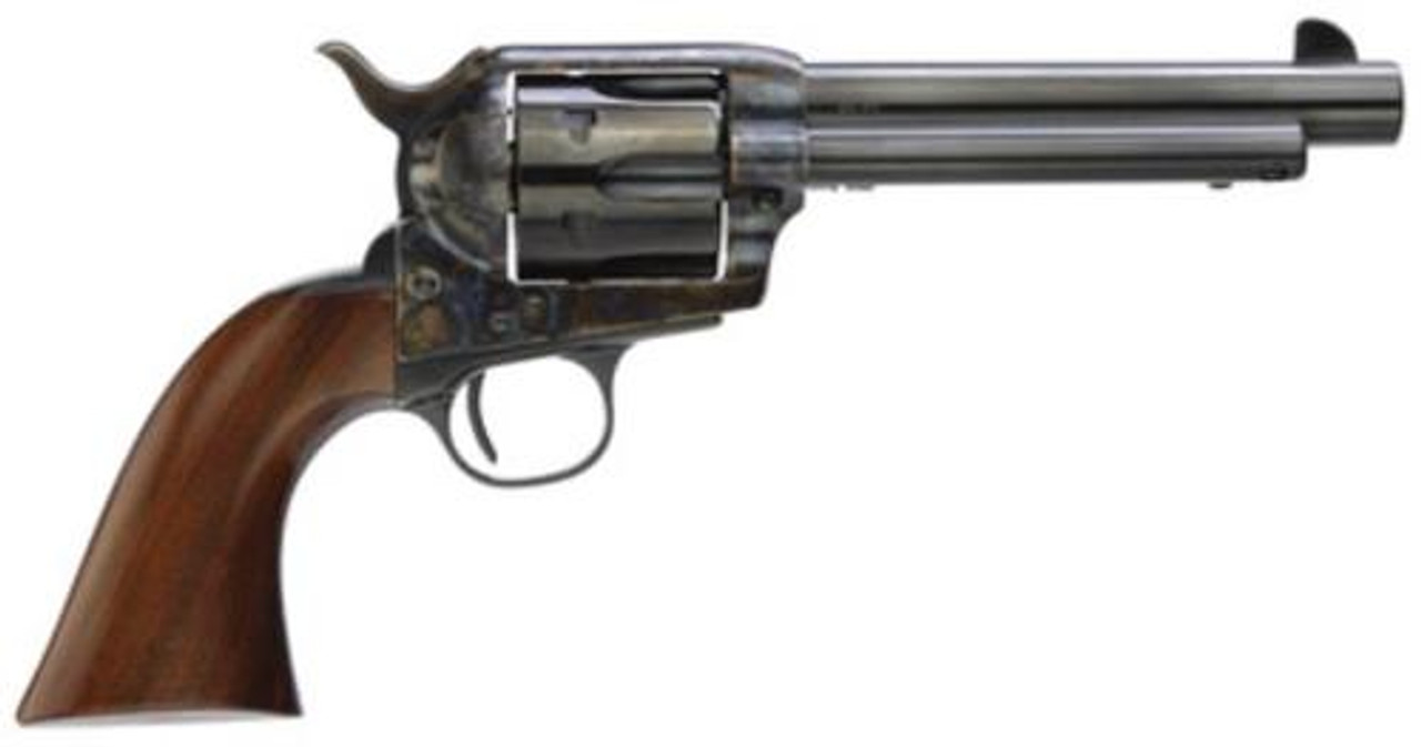 Taylor's 1873 Cattleman Gunfighter 357Mag 5.5" 6rd Wood Grip Blued Taylor's 1873 Cattleman Gunfighter 357Mag 5.5" 6rd Wood Grip Blued