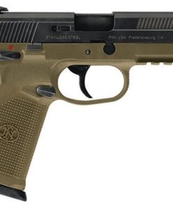 FN FNX-45 45 ACP 4.5" Flat Dark Earth, Black Slide, Combat Sights, 15 Round