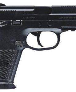 FN America, FNX-45, DA/SA, Full Size, 45ACP, 4.5" Barrel, Polymer Frame, Matte Black, Fixed Sights, 3-10Rd Magazines, Fired Case, Manual Safety