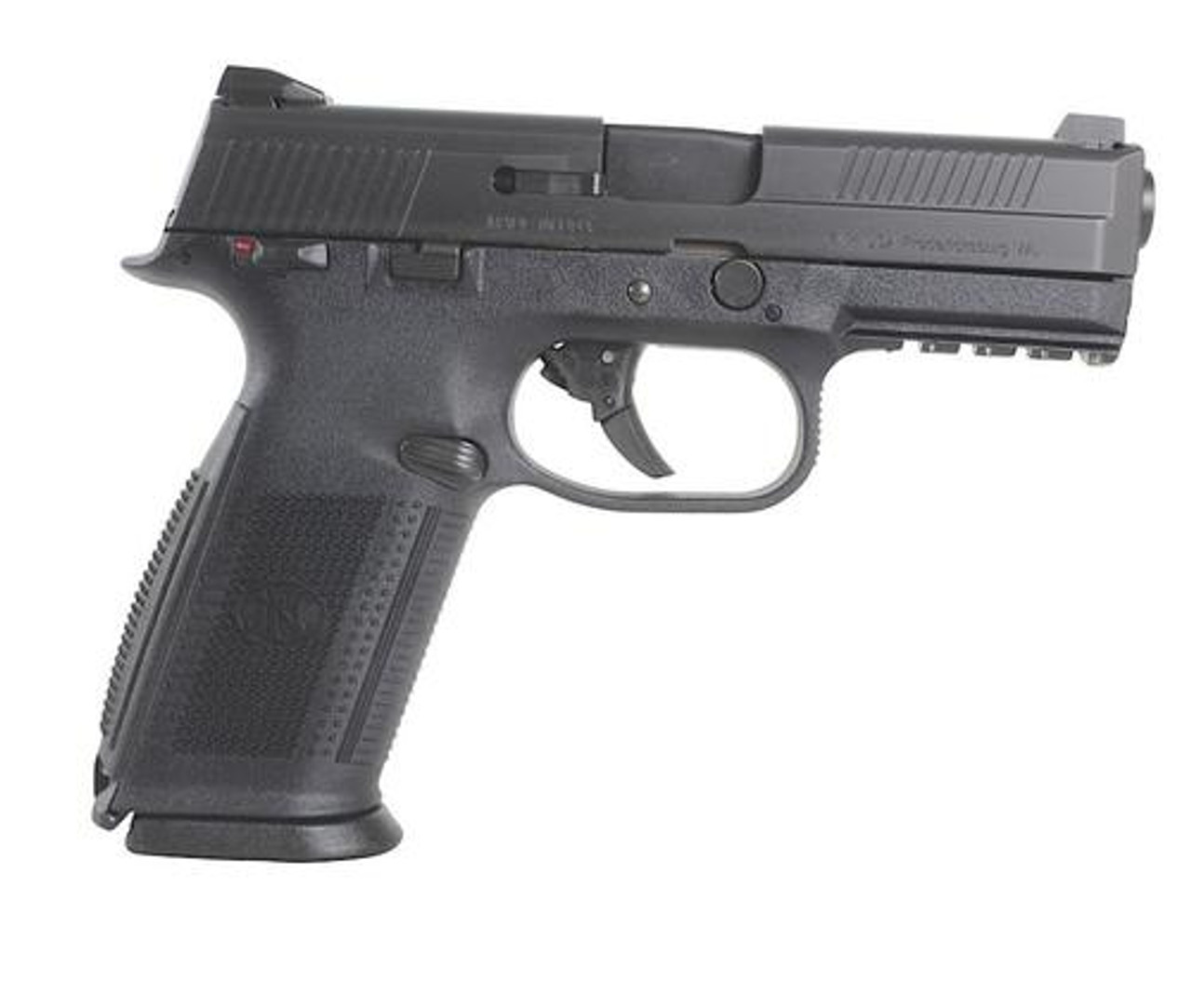 FN FNS40 Manual Safety Fixed 3 Dot NS 40S&W 4" Barrel, 3 Mags Poly Grips Black, 10rd FN FNS40 Manual Safety Fixed 3 Dot NS 40S&W 4" Barrel, 3 Mags Poly Grips Black, 10rd
