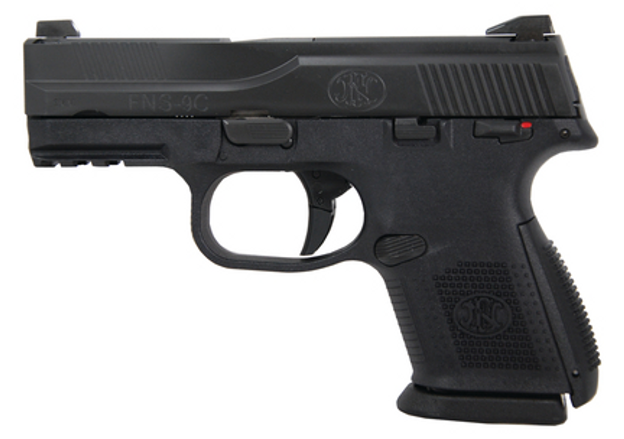 FN FNS-9C 9MM Compact, Safety 9mm 3.6" Barrel, 17 Rd Mag FN FNS-9C 9MM Compact, Safety 9mm 3.6" Barrel, 17 Rd Mag