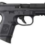 FN FNS-9C Compact DA 9mm 3.6" Barrel, Polymer Grip Black, 10rd