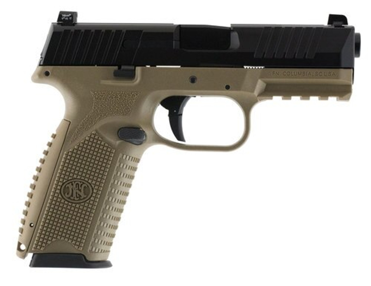 FN 509 NMS 9mm, Flat Dark Earth/Black, No-Manual Safety, LE, 17rd FN 509 NMS 9mm, Flat Dark Earth/Black, No-Manual Safety, LE, 17rd