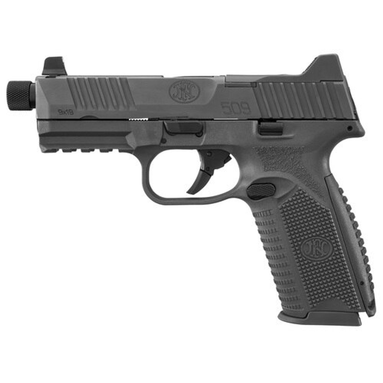 FN 509 Tactical Double 9mm, 4.5" Barrel, Black Grip/Frame/Slide, 17rd FN 509 Tactical Double 9mm, 4.5" Barrel, Black Grip/Frame/Slide, 17rd