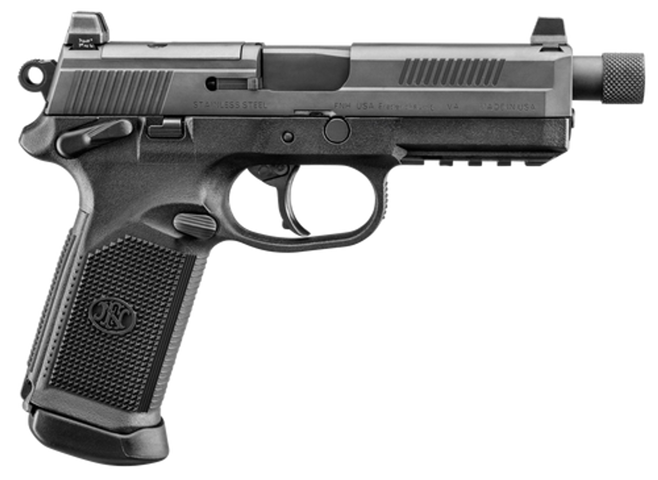FN FNX Vortex Venom Combo 45 ACP, 5.3" Barrel, Black Stainless Steel Slide, 15rd FN FNX Vortex Venom Combo 45 ACP, 5.3" Barrel, Black Stainless Steel Slide, 15rd