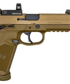 FN FNX Vortex Venom Combo 45 ACP, 5.30" Barrel, Flat Dark Earth, Interch. Backstrap, 15rd