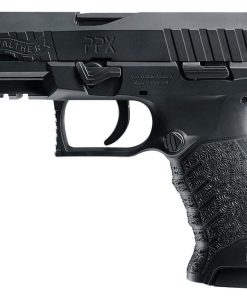 Walther Arms PPX M1 40S&W 4" Black, Black Poly Grips, 16 rd