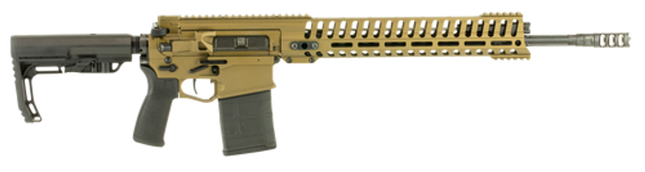 POF Revolution 308 Win, 18.5" Barrel, Cerakote Burnt Bronze, 14.5" M-LOK, 20rd PMAG POF Revolution 308 Win, 18.5" Barrel, Cerakote Burnt Bronze, 14.5" M-LOK, 20rd PMAG