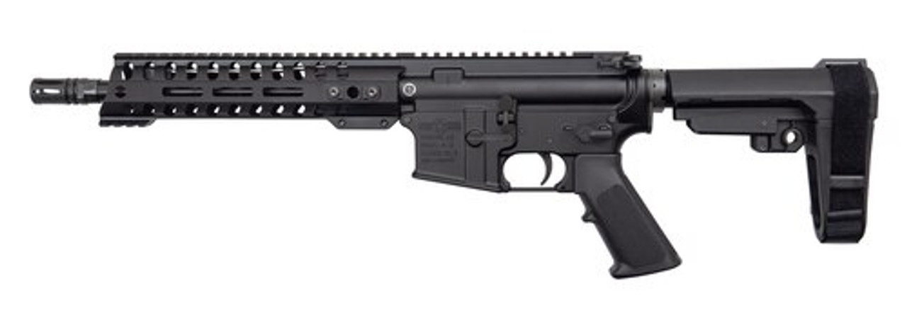 POF The Constable Pistol, .223/5.56, 10.5" Barrel, 9" Renegade Rail, 30rd, Black POF The Constable Pistol, .223/5.56, 10.5" Barrel, 9" Renegade Rail, 30rd, Black