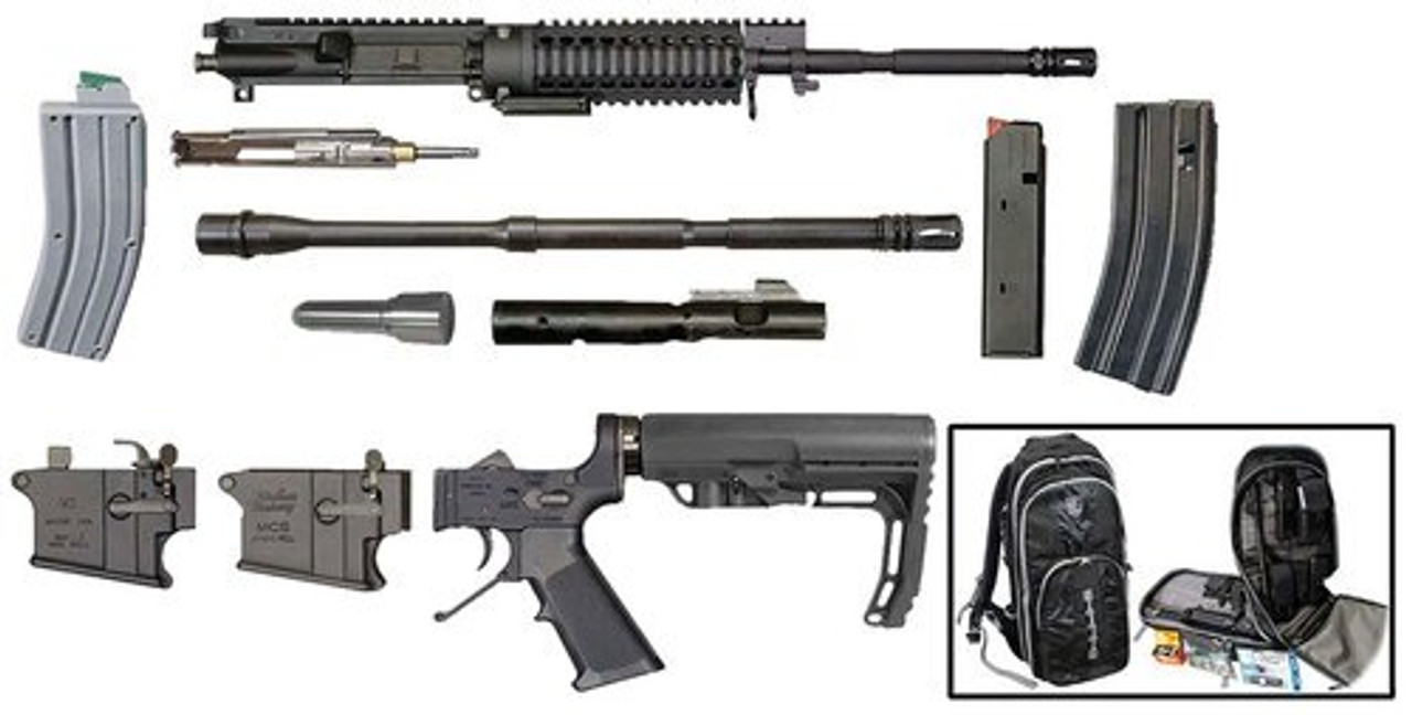Windham Weaponry Multi-Caliber Rifle Kit AR Style 223Rem/22LR/9mm Steel Windham Weaponry Multi-Caliber Rifle Kit AR Style 223Rem/22LR/9mm Steel