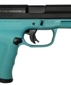 FMK 9C1 G2 9mm, 4", 14rd, Blue Jay Polymer Frame, Black Engraved Slide