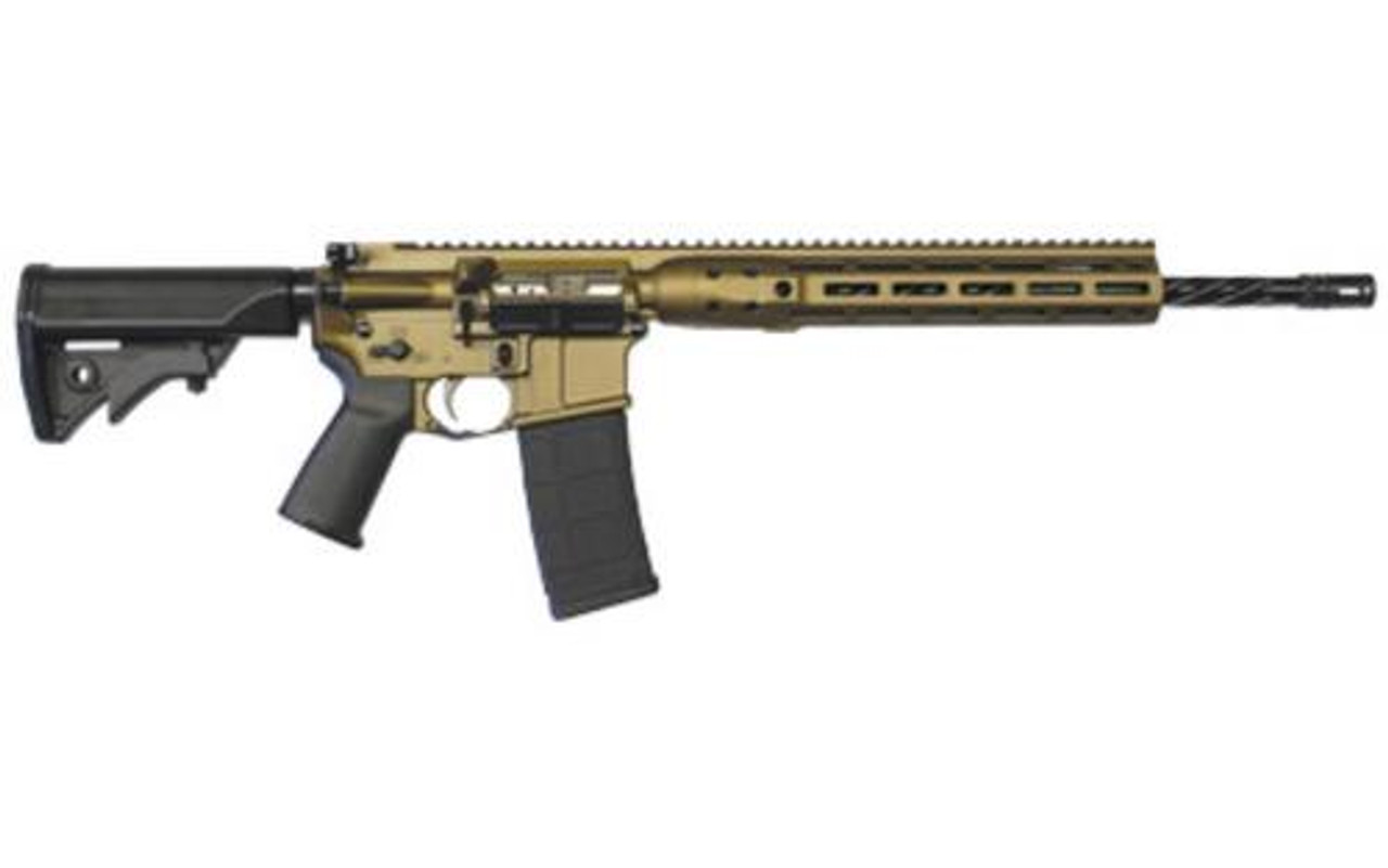 LWRC DI IC 5.56/223 AR-15 Burnt Bronze 16" Barrel M-LOK Rail 30rd Mag LWRC DI IC 5.56/223 AR-15 Burnt Bronze 16" Barrel M-LOK Rail 30rd Mag