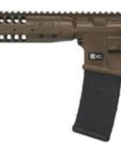 LWRC IC-A5 Rifle 5.56mm NATO 16" Spiral Fluted Barrel Compact Stock Patriot Brown 30 Rd Mag