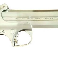 Bond Arms, The Texan, Derringer, 410 Ga 3"/45 Long Colt, 6" Barrel, Stainless Steel, With Trigger Guard, Fixed Sights, Rosewood Grips, 2Rd