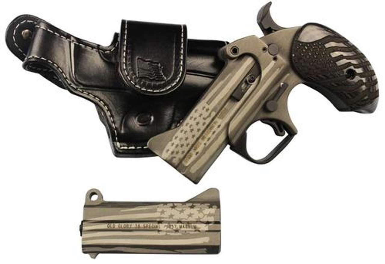 Bond Arms Old Glory Package 2, 3.5" 45/410, 357/38 American Flag Pattern Bond Arms Old Glory Package 2, 3.5" 45/410, 357/38 American Flag Pattern