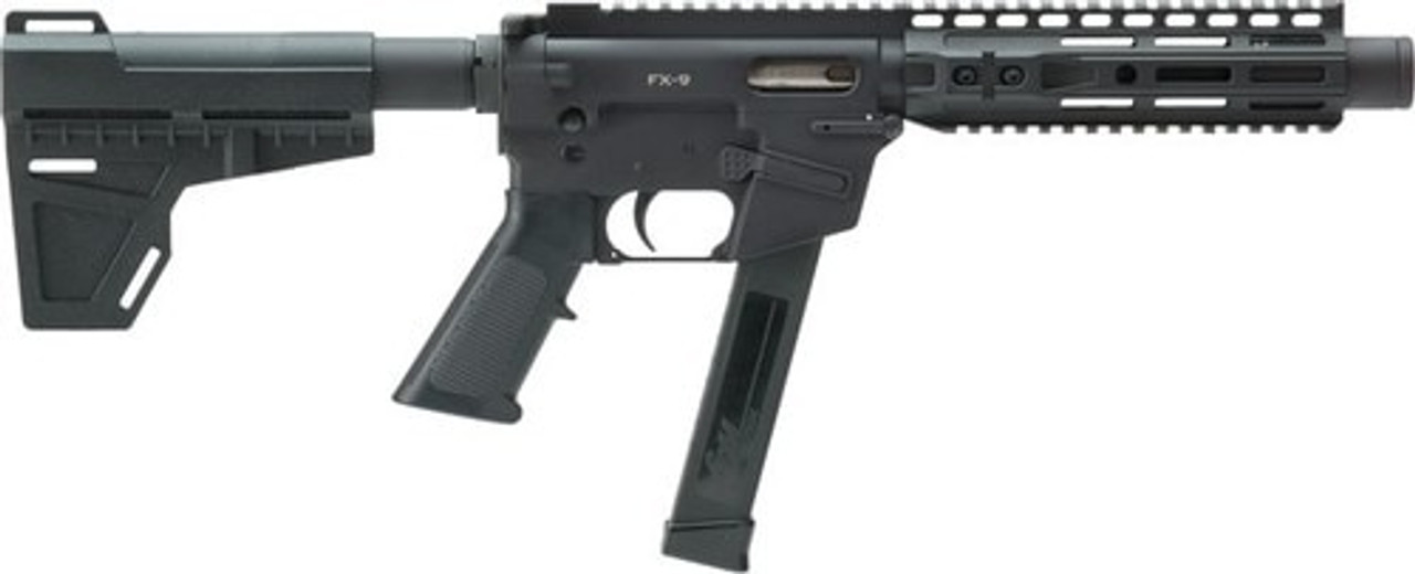 Freedom Ordnance FX-9 Pistol 9mm, 8" Barrel 33rd Mag, M-Lok, Shockwave Blade Brace Freedom Ordnance FX-9 Pistol 9mm, 8" Barrel 33rd Mag, M-Lok, Shockwave Blade Brace