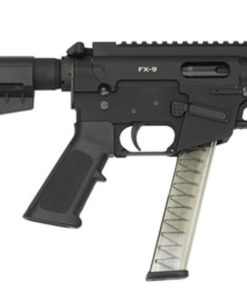 Freedom Ordnance FX9 9mm, 4.5" Barrel, Aluminum Frame, Black, Plastic Grip, Manual Safety, Uses Glock Style Magazines, 31Rd, 1 Magazine