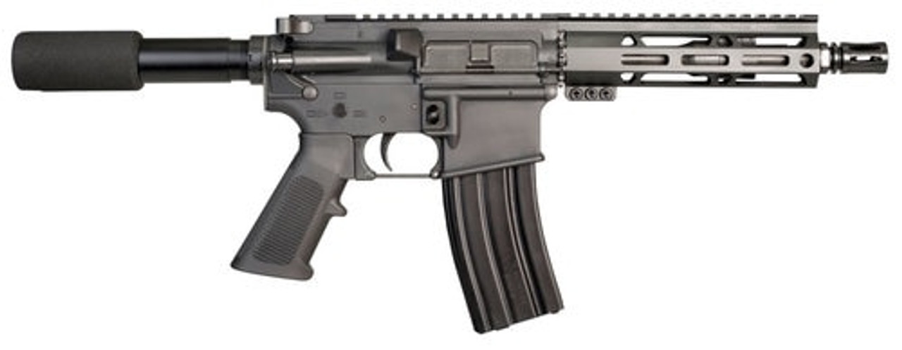 I.O M215 AR-15 Pistoll 223/556, 7" Barrel, Black, M-Lok Handguard, 30 Round Mag I.O M215 AR-15 Pistoll 223/556, 7" Barrel, Black, M-Lok Handguard, 30 Round Mag