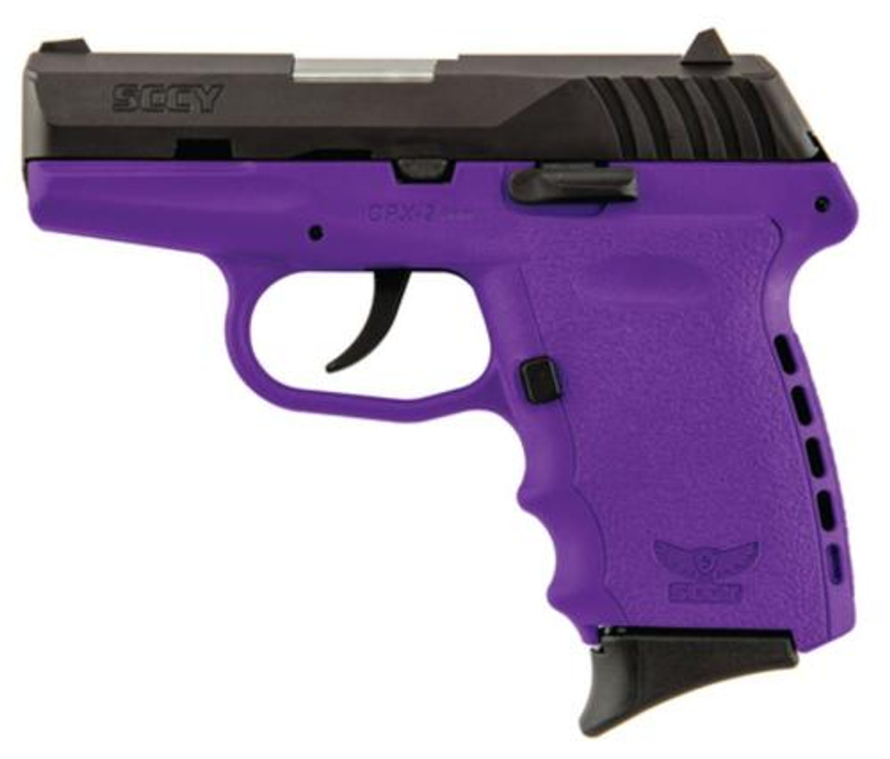 SCCY CPX-2, O Manual Safety 9mm 3.1" Barrel Hard Nitride Slide Finish Purple Frame 10rd Mag SCCY CPX-2, O Manual Safety 9mm 3.1" Barrel Hard Nitride Slide Finish Purple Frame 10rd Mag