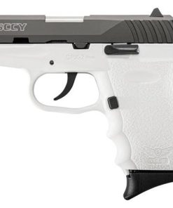 SCCY CPX-2, 9mm, 3.1", 10rd, White Polymer Frame, Black Nitride Slide