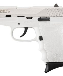 SCCY CPX2 9mm, 3.1" Barrel White Polymer Frame S Slide 10rd Mag