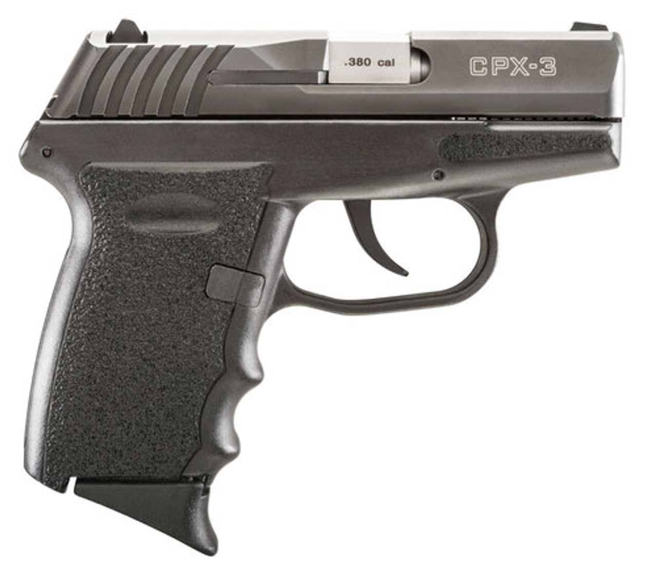 SCCY CPX-3, .380 ACP, 2.96" Barrel, 10rd, Black SCCY CPX-3, .380 ACP, 2.96" Barrel, 10rd, Black