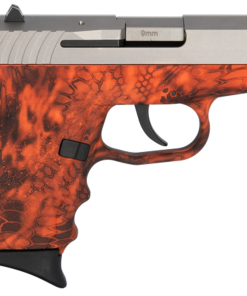 SCCY CPX-2 Carbon 9mm, 3.1" Barrel, Kryptek Inferno Grip, Stainless Steel Slide, 10rd