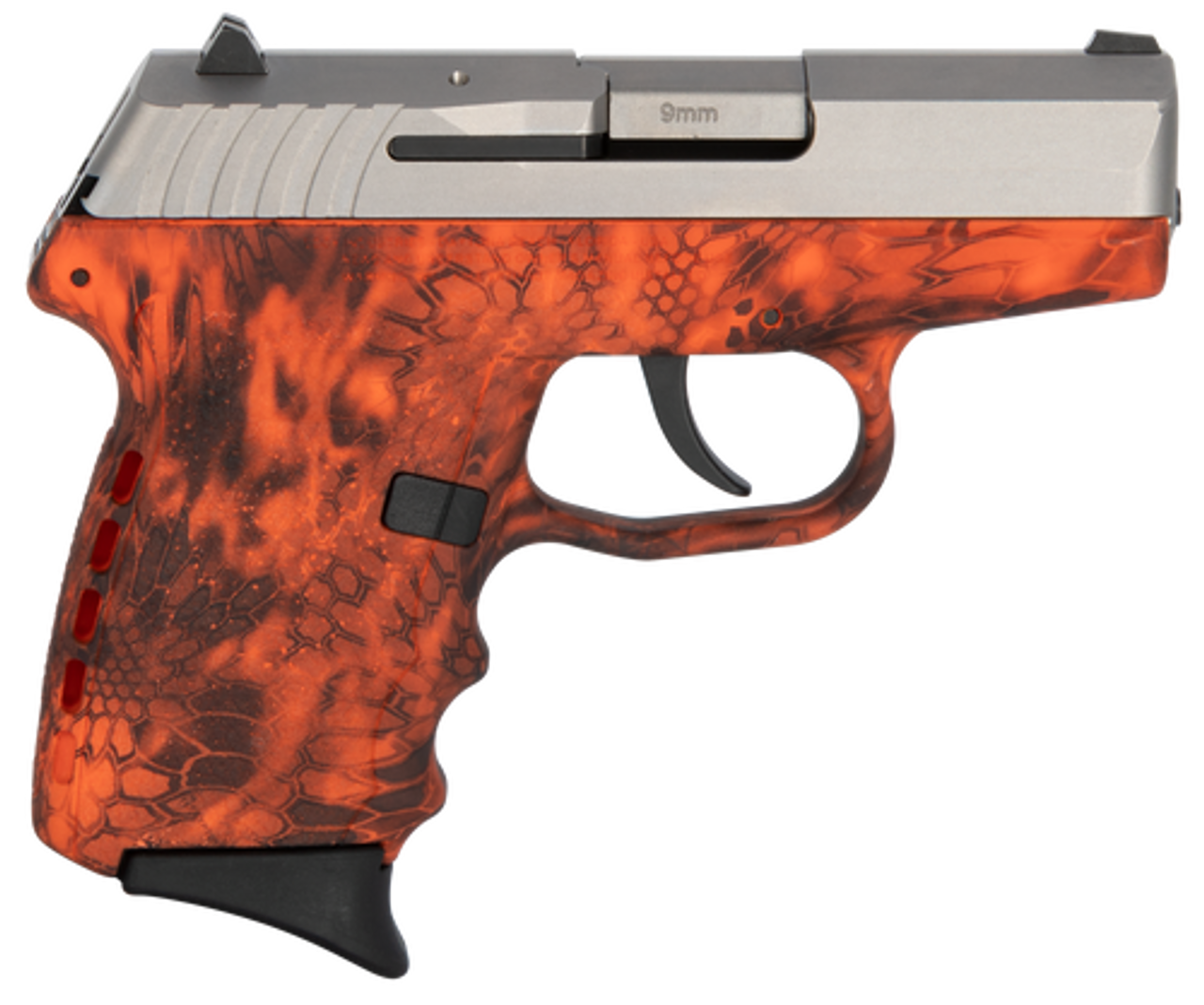 SCCY CPX-2 Carbon 9mm, 3.1" Barrel, Kryptek Inferno Grip, Stainless Steel Slide, 10rd SCCY CPX-2 Carbon 9mm, 3.1" Barrel, Kryptek Inferno Grip, Stainless Steel Slide, 10rd