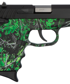 SCCY CPX-1 Carbon 9mm, 3.1" Barrel, Moon Shine Toxic Camo Grip, Black Stainless Steel Slide, 10rd