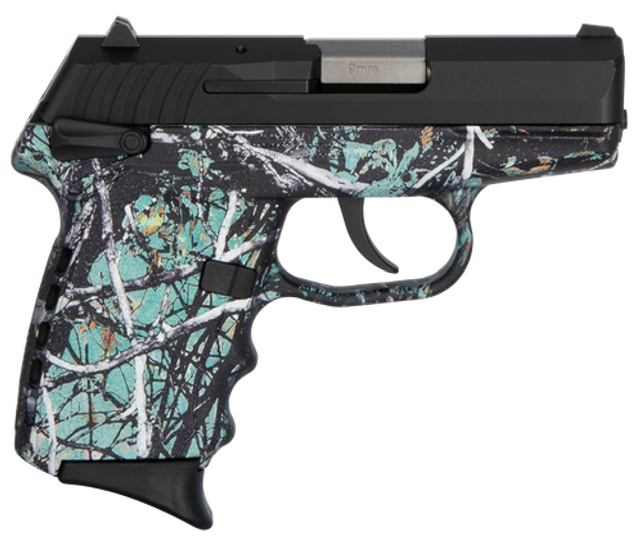 SCCY CPX-1 Carbon 9mm, 3.1" Barrel, Muddy Girl Serenity Grip, Black Stainless Steel Slide, 10rd SCCY CPX-1 Carbon 9mm, 3.1" Barrel, Muddy Girl Serenity Grip, Black Stainless Steel Slide, 10rd