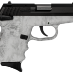SCCY CPX-1 Carbon 9mm, 3.1" Barrel, Kryptek Yeti Grip, Black Stainless Steel Slide, 10rd