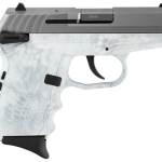 SCCY CPX-1 Carbon 9mm, 3.1" Barrel, Kryptek Yeti Grip, Stainless Steel Slide, 10rd