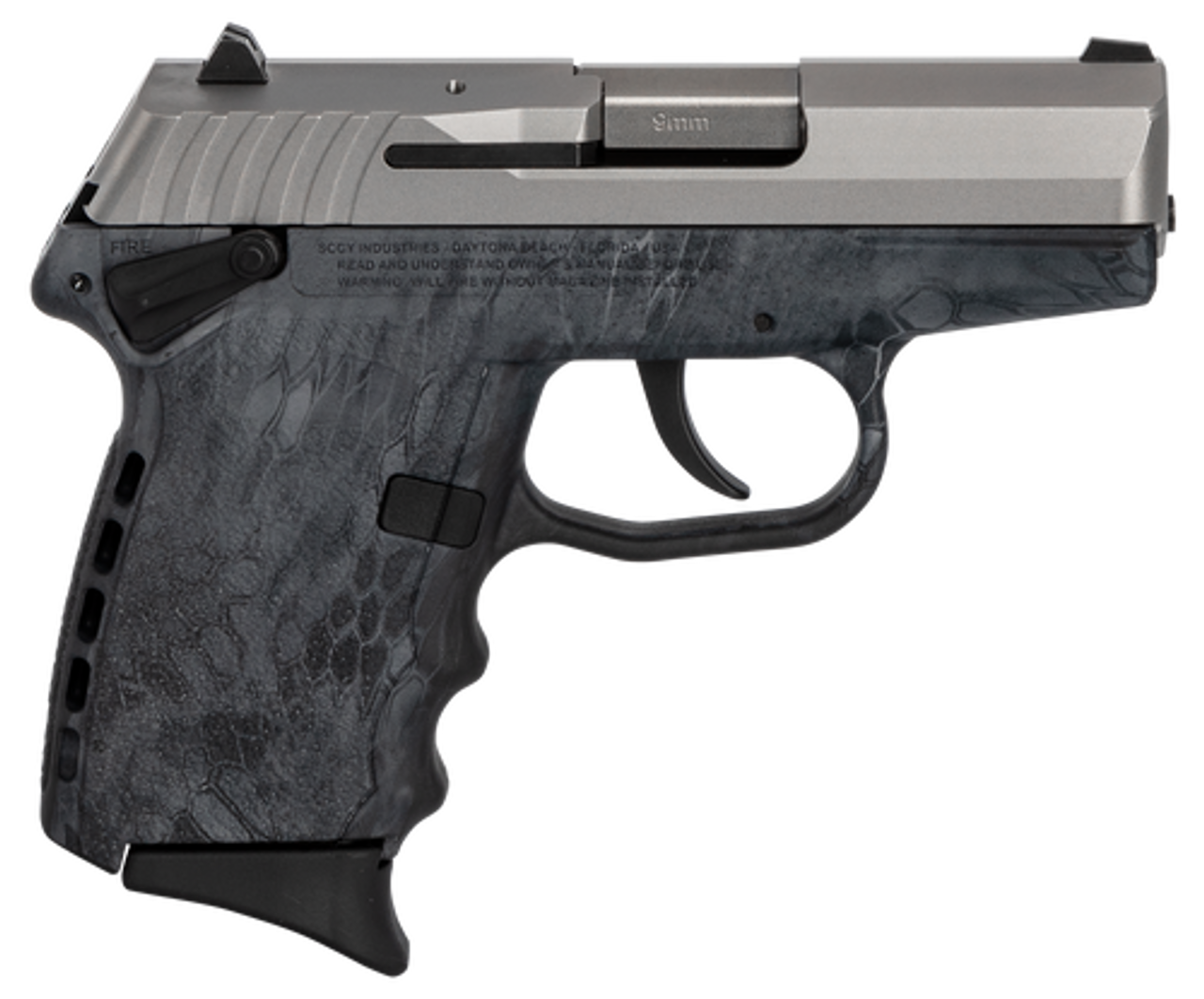 SCCY CPX-1 Carbon 9mm, 3.1" Barrel, Kryptek Typhon Polymer Grip, Stainless Steel Slide, 10rd SCCY CPX-1 Carbon 9mm, 3.1" Barrel, Kryptek Typhon Polymer Grip, Stainless Steel Slide, 10rd