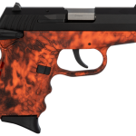 SCCY CPX-1 Carbon 9mm, 3.1" Barrel, Kryptek Inferno Grip, Black Stainless Steel Slide, 10rd
