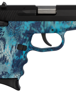 SCCY CPX-1 Carbon 9mm, 3.1" Barrel, Kryptek Pontus Grip, Black Stainless Steel Slide, 10rd