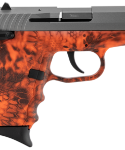 SCCY CPX-1 Carbon 9mm, 3.1" Barrel, Kryptek Inferno Grip, Stainless Steel Slide, 10rd