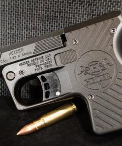 Heizer PAK1 Pocket AK Pistol 7.62x39mm Ported Barrel Steel Frame Stainless Steel Finish
