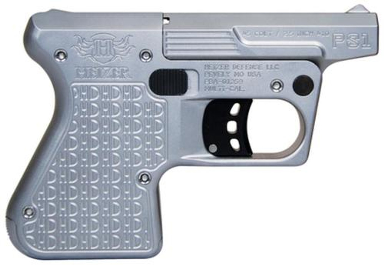 Heizer PS1 Pocket Shotgun Single Shot .45Colt/.410 Ga Steel Frame Silver Finish Heizer PS1 Pocket Shotgun Single Shot .45Colt/.410 Ga Steel Frame Silver Finish