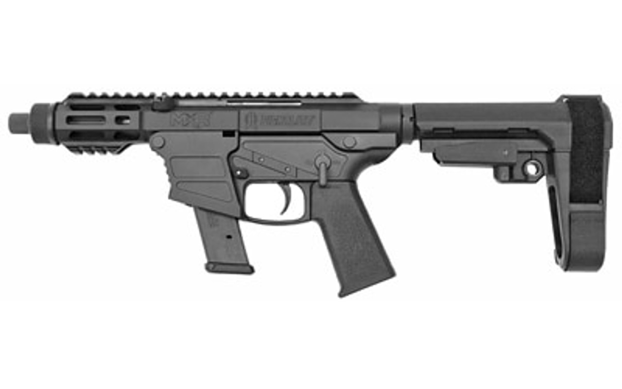 Fightlite MXR AR-15 Pistol 9mm, Glock Mags, 5" Barrel, Poly Frame, SBA3 Pistol Brace, M-Lok Forend, 17rd Glock Mag Fightlite MXR AR-15 Pistol 9mm, Glock Mags, 5" Barrel, Poly Frame, SBA3 Pistol Brace, M-Lok Forend, 17rd Glock Mag