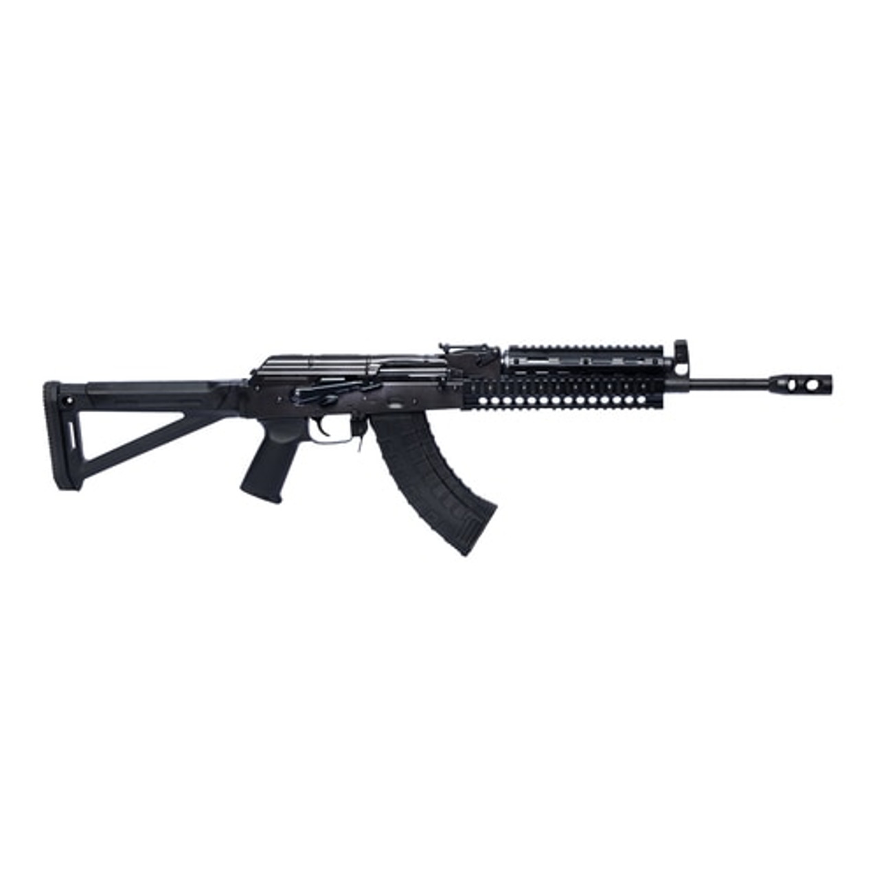 Riley Defense AK47 Tactical Magpul 7.62x39mm, 16" Barrel, Modular Rail, Black, 30rd Riley Defense AK47 Tactical Magpul 7.62x39mm, 16" Barrel, Modular Rail, Black, 30rd
