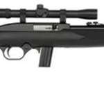 Mossberg 702 Plinkster Scope Combo SA 22LR, Scope 18" Barrel, Synthetic Black Stock, 10rd